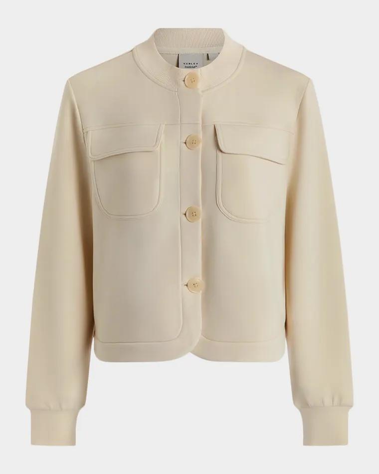 Hartwell Button-Front Jacket by VARLEY