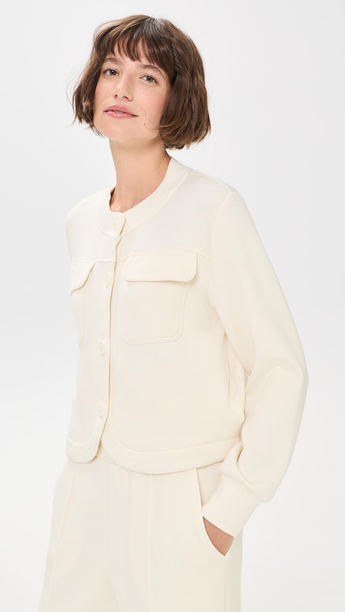 Hartwell Button Through Sweat Jacket by VARLEY