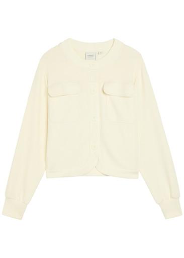 Hartwell button-through stretch-jersey cardigan by VARLEY