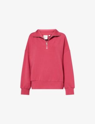 Hawley Half-Zip Stretch-Woven Sweatshirt by VARLEY