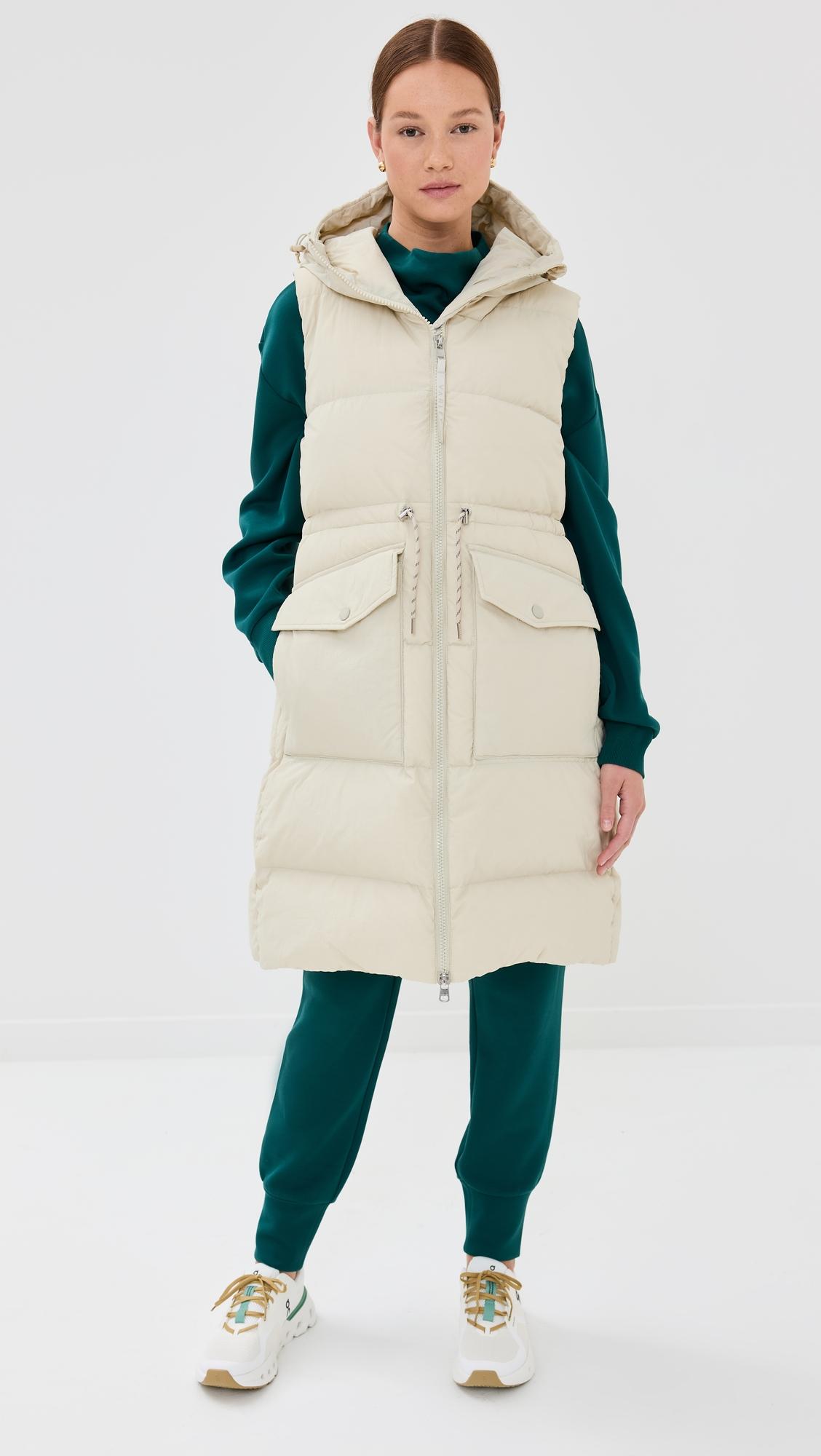 Irving Long Down Gilet by VARLEY