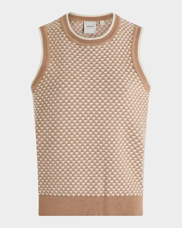 Jenson Stitch Knit Cotton Tank by VARLEY