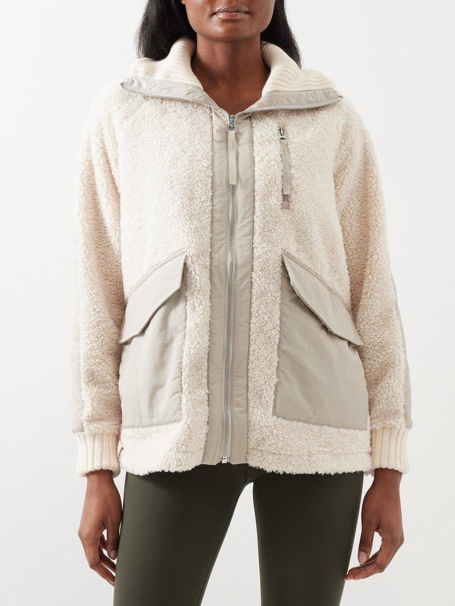 Joel Sherpa panel zip-up jacket by VARLEY