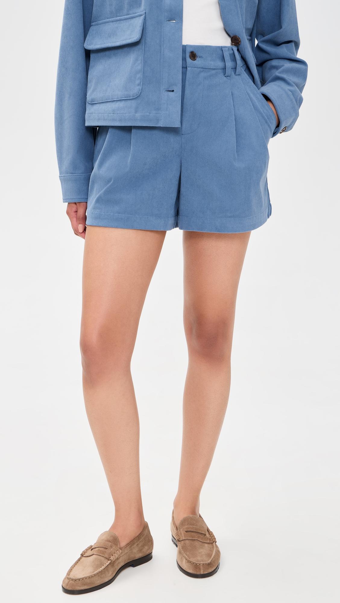 Jorden Pleat Shorts by VARLEY