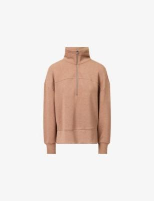Kayleigh Half-Zip Stretch-Jersey Sweatshirt by VARLEY