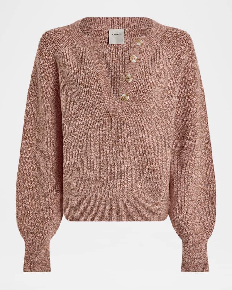 Kennings Half-Button Pullover by VARLEY