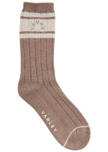 Malissa wide rib jersey socks by VARLEY