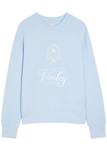 Rasco Namesake embroidered stretch-jersey sweatshirt by VARLEY