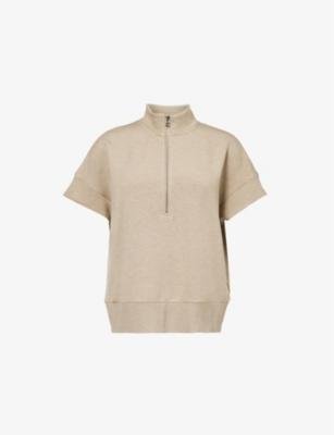 Ritchie short-sleeved stretch-woven sweatshirt by VARLEY