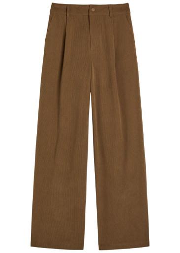 Rocio wide-leg corduroy trousers by VARLEY