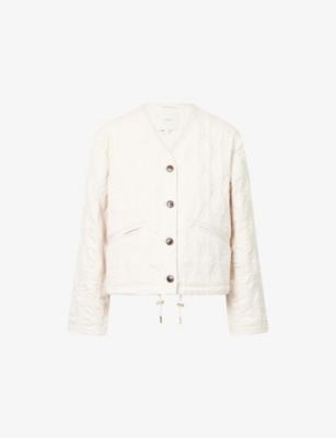 Saba V-neck Quilted Jacket by VARLEY