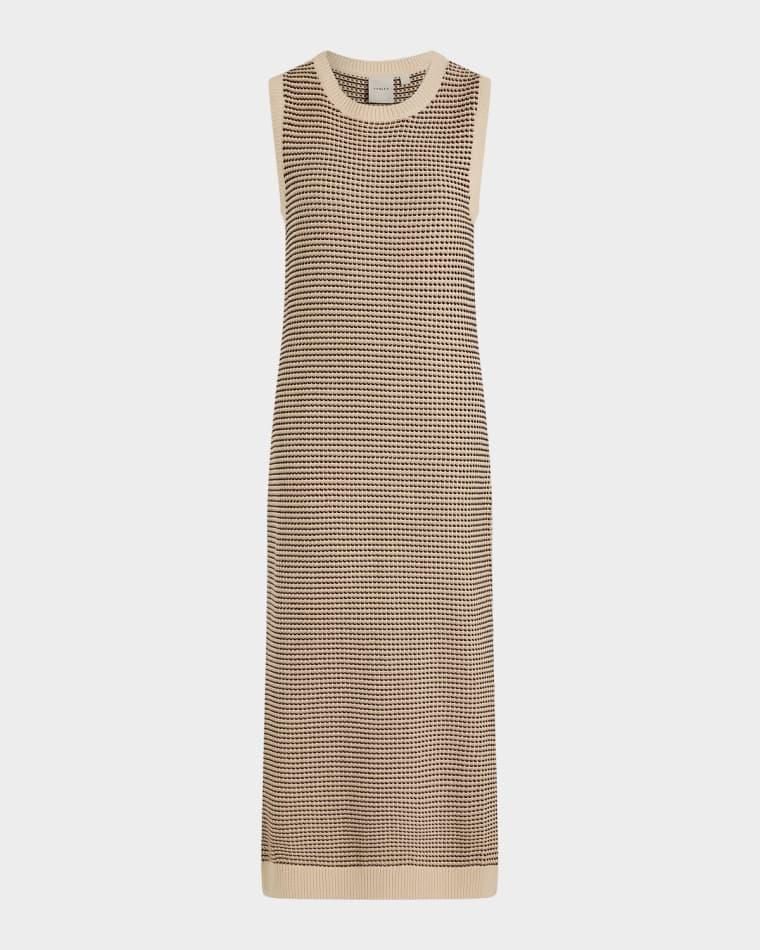 Sadia Stitch-Knit Midi-Dress by VARLEY
