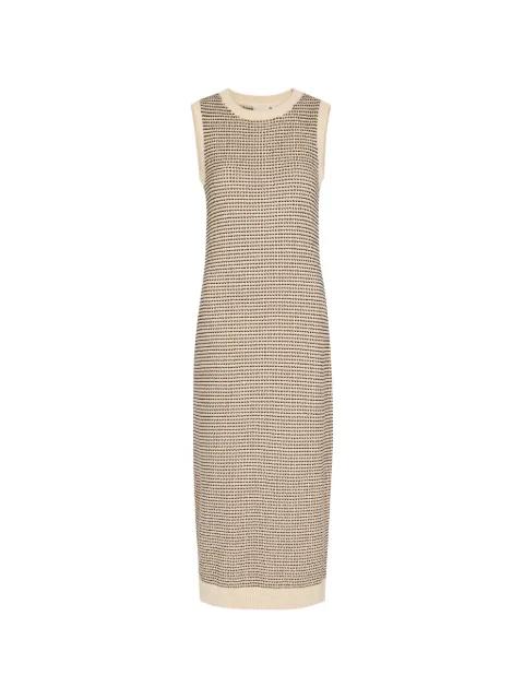 Sadia patterned sleeveless midi dress by VARLEY