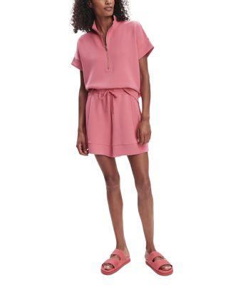 Short Sleeve Sweatshirt & Atrium High Rise Shorts by VARLEY Short Sleeve Sweatshirt & Atrium High Rise Shorts by VARLEY