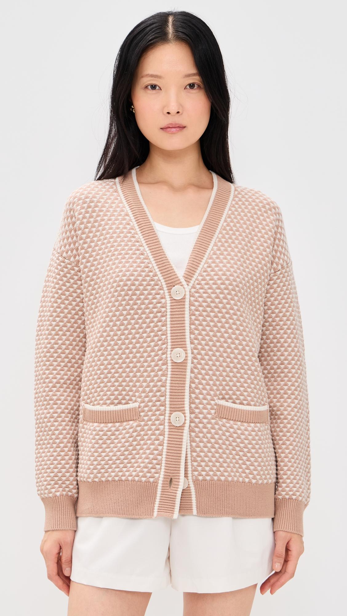 Tarran Stitch Knit Cardigan by VARLEY