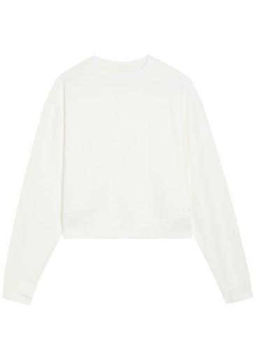 Tasmin cropped stretch-jersey sweatshirt by VARLEY