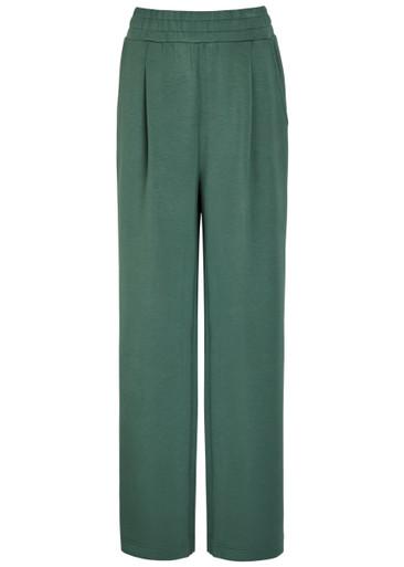 The Extra Wide Leg 29.5in stretch-jersey sweatpants by VARLEY