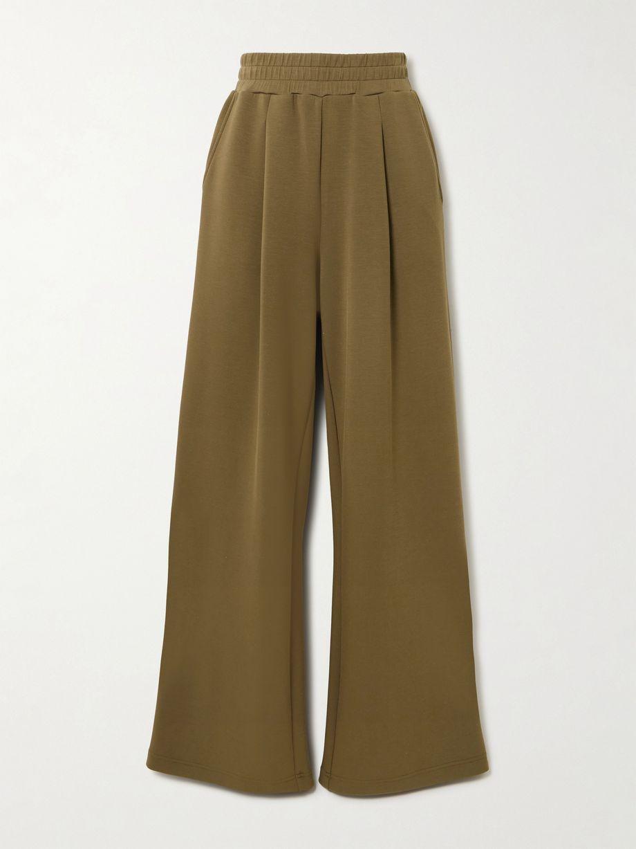 The Extra Wide Leg pleated DoubleSoft® wide-leg pants by VARLEY