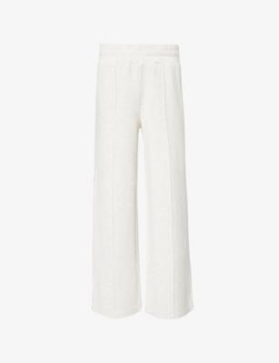 The Wide Leg 28 high-rise stretch-jersey trousers by VARLEY