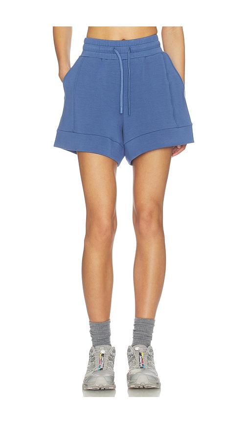 Varley Atrium High Rise Short in Blue by VARLEY