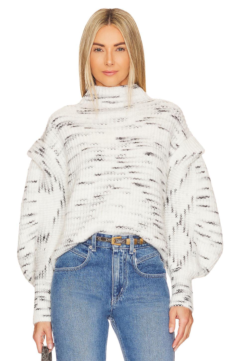 Varley Belgrave Knit Sweater in Cream by VARLEY