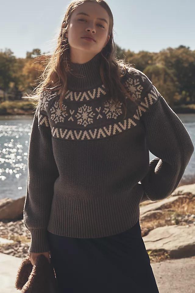 Varley Bowen Fairisle Sweater by VARLEY