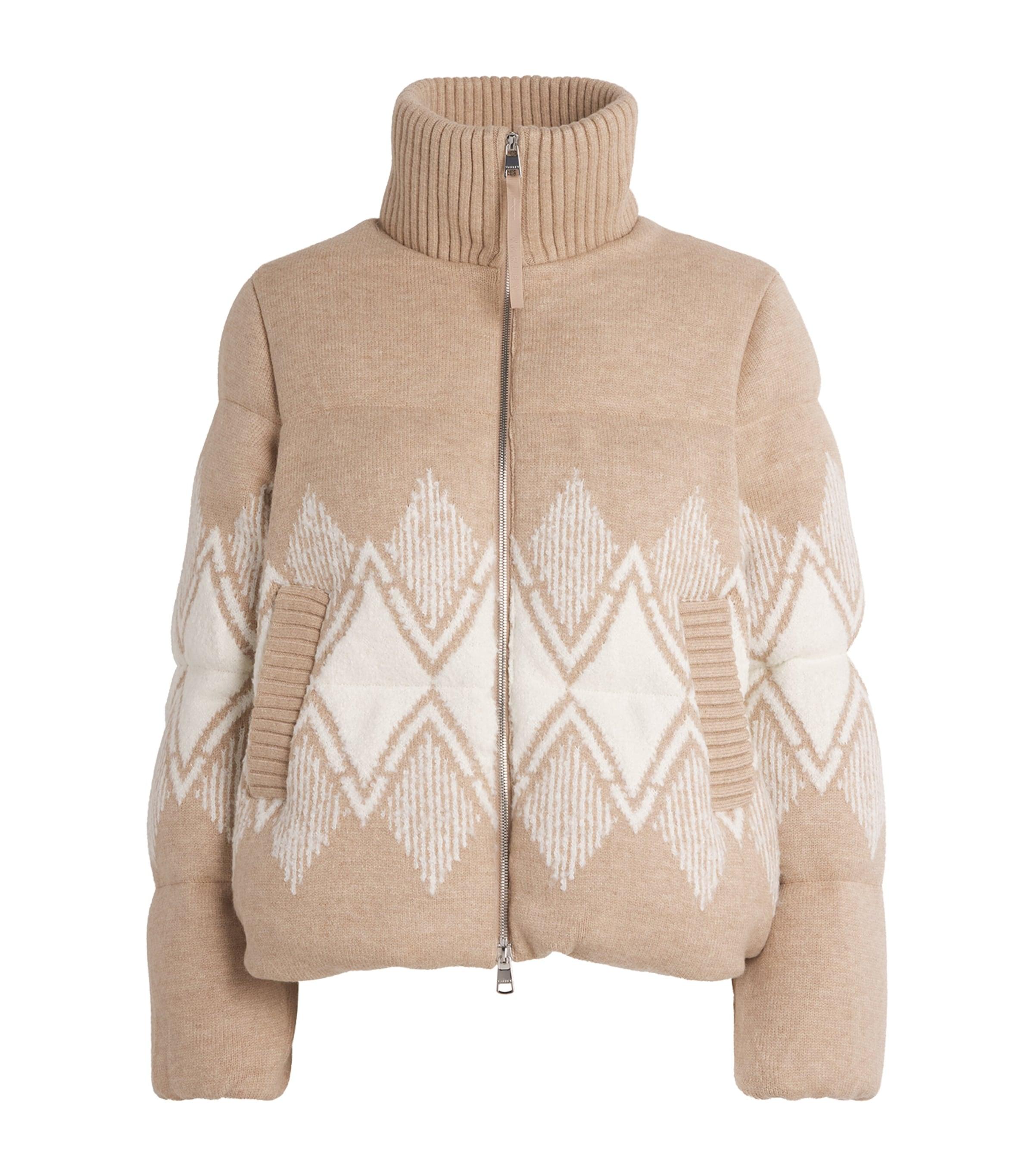 Varley Brushed Fair Isle Belinda Puffer Jacket by VARLEY
