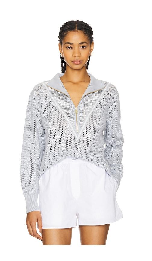 Varley Calva Sweater in Baby Blue by VARLEY