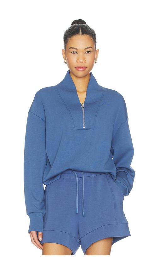 Varley Davidson Sweatshirt in Blue by VARLEY