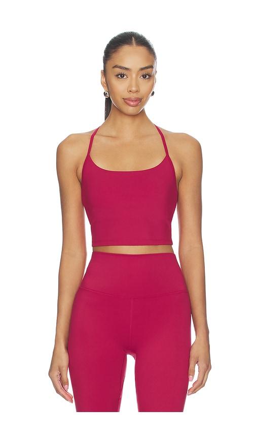 Varley Freesoft Harley Bralette in Burgundy by VARLEY