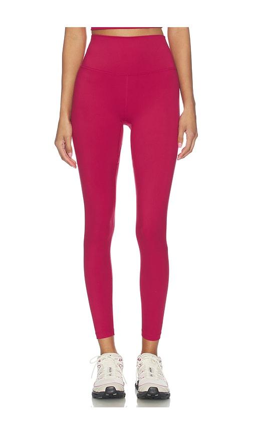 Varley Freesoft High Rise Legging in Burgundy by VARLEY
