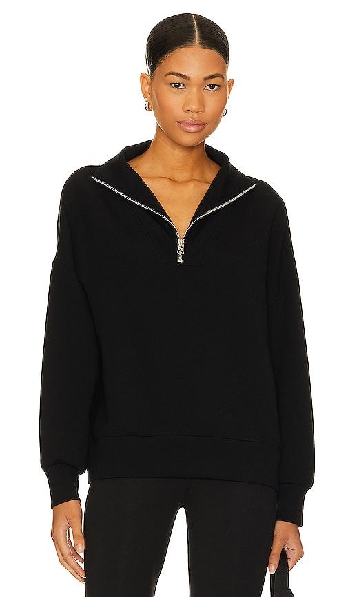 Varley Hawley Sweatshirt in Black by VARLEY