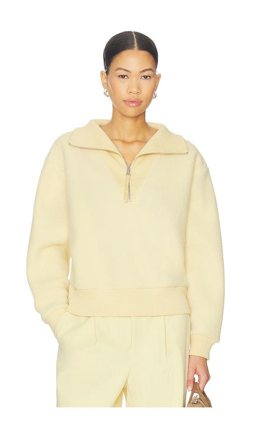 Varley Jaylin Half Zip Fleece in Lemon by VARLEY