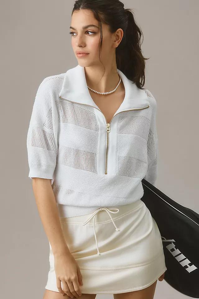 Varley Kembria Half-Zip Knit Top by VARLEY