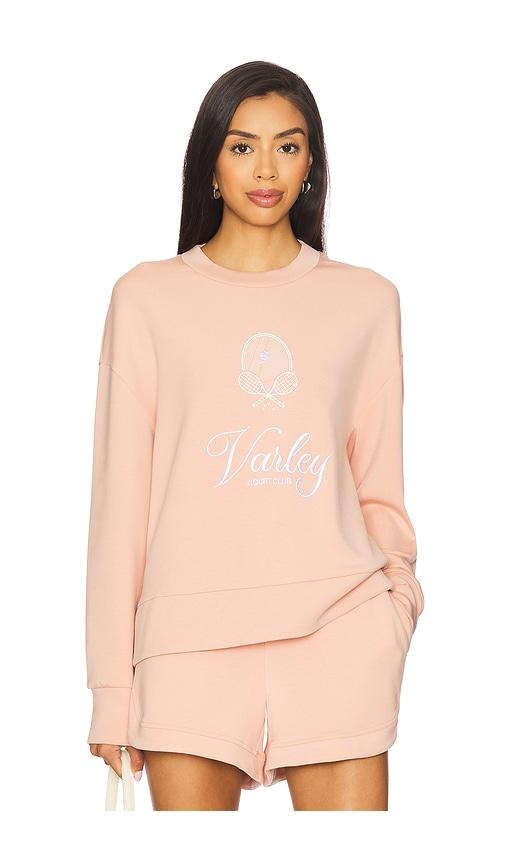 Varley Rasco Namesake Sweatshirt in Rose by VARLEY