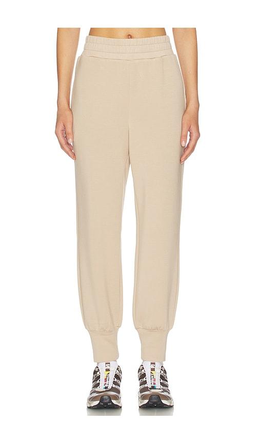 Varley The Slim Cuff Pant in Tan by VARLEY