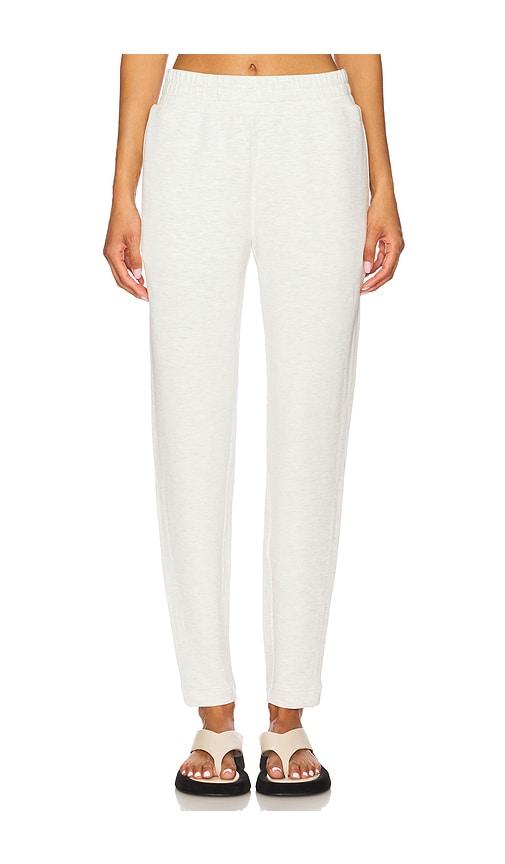 Varley The Slim Zip Hem Pant 29.5 in Ivory by VARLEY