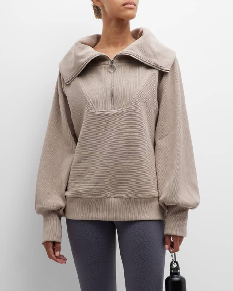 Vine Oversized 1/2-Zip Pullover Sweatshirt by VARLEY