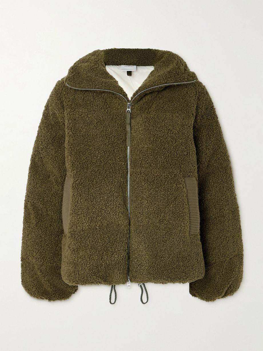 Wilkins oversized quilted padded fleece jacket by VARLEY