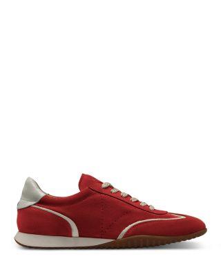 Women's Asmei Suede Slim Sneakers by VARLEY