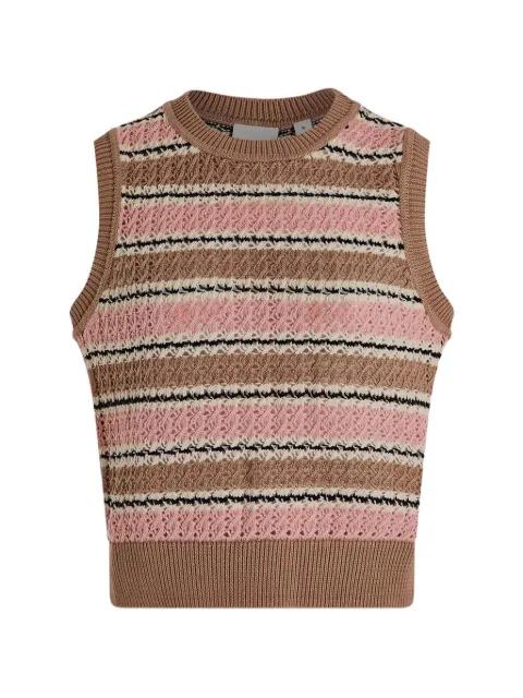 stripe stitch tank top by VARLEY