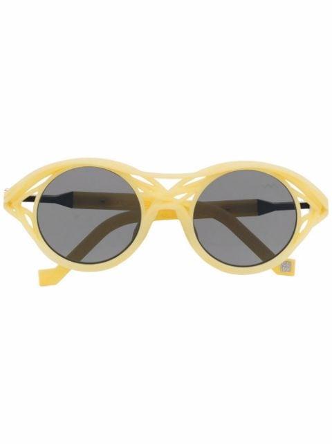 x Kengo Kuma CL0015 round sunglasses by VAVA EYEWEAR