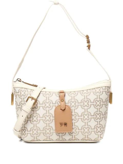Harriet monogram-pattern zip shoulder bag by VDEG73