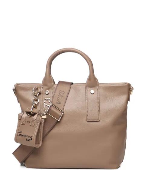 Matilda logo-charm tote bag by VDEG73