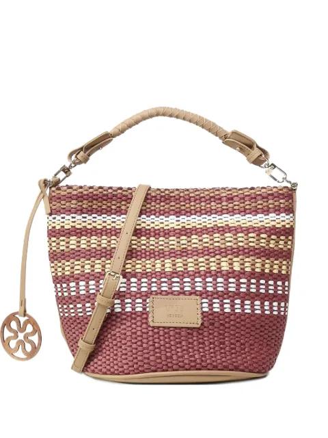 Stefanie braided-detail bucket bag by VDEG73