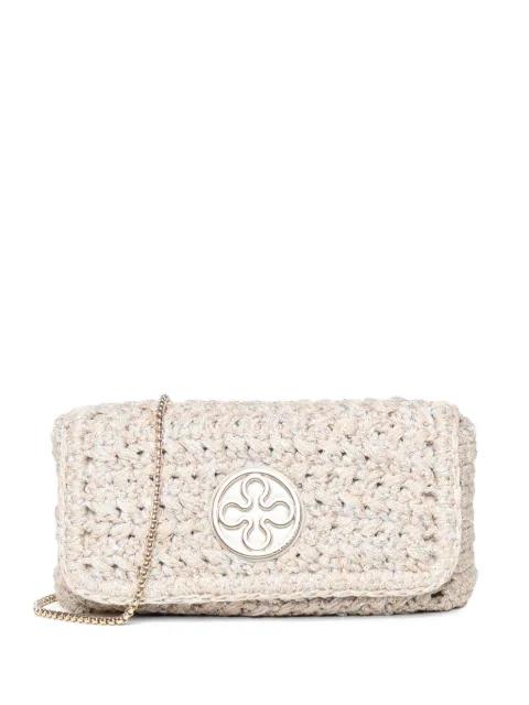 crochet-knit Greta shoulder bag by VDEG73