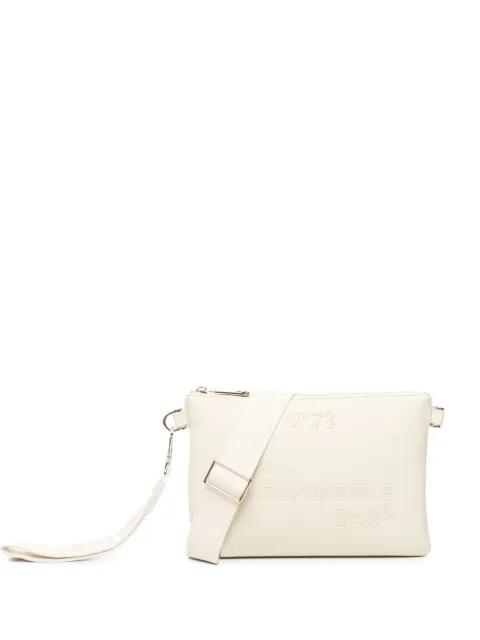 logo-engraved satchel bag by VDEG73