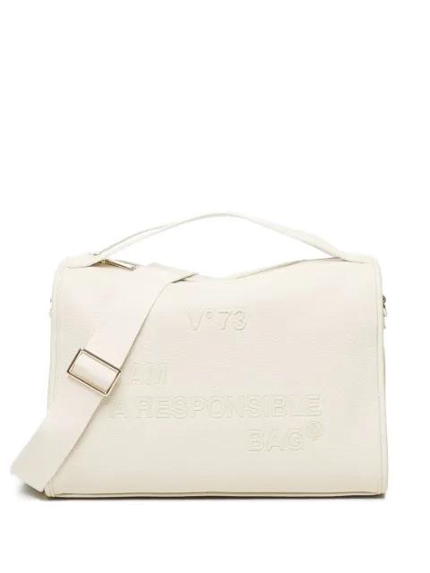 logo-engraved shoulder bag by VDEG73
