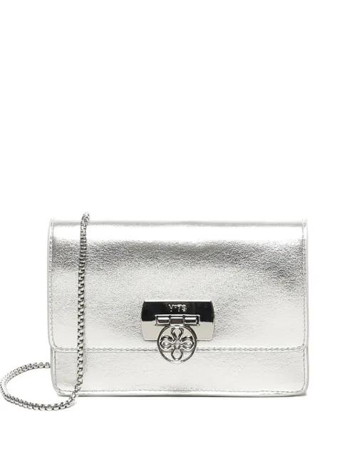 metallic effect chain shoulder bag by VDEG73