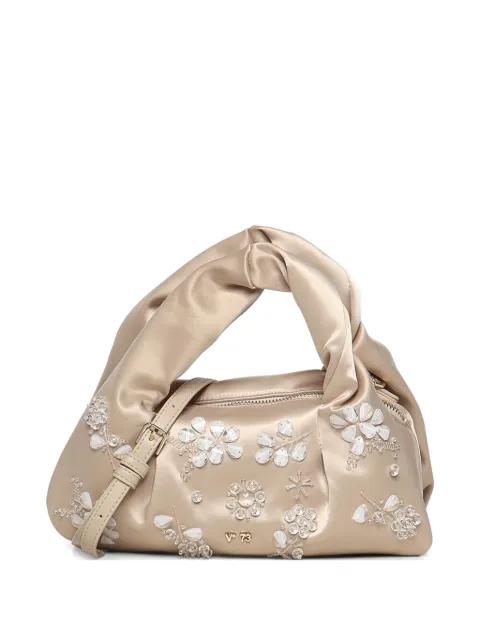 mini floral-embellished shoulder bag by VDEG73